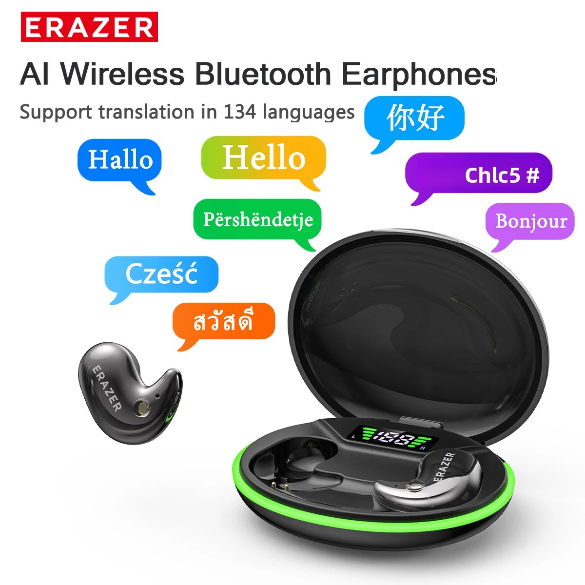 Sleep Mask Headphones Bluetooth - Fones de Ouvido Bluetooth Intra-auriculares EARZER