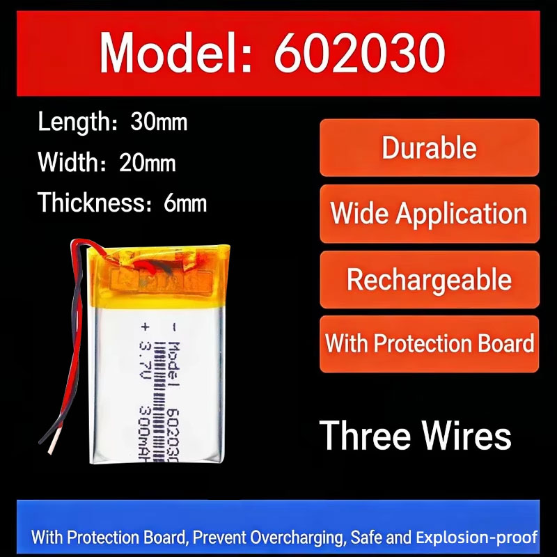 Bateria de Lítio 3.7V 300mAh 6 - Smartwatches avaliação e preço