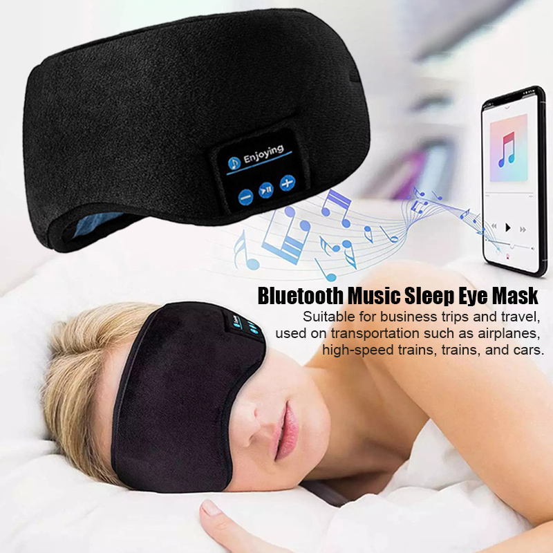 Bluetooth sem fio fones de ouv - Sleep Mask Headphones Bluetooth avaliação e preço