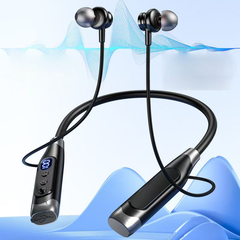 Verdadeiro estéreo sem fio fon - Magnetic Neckband Sports Earphones avaliação e preço