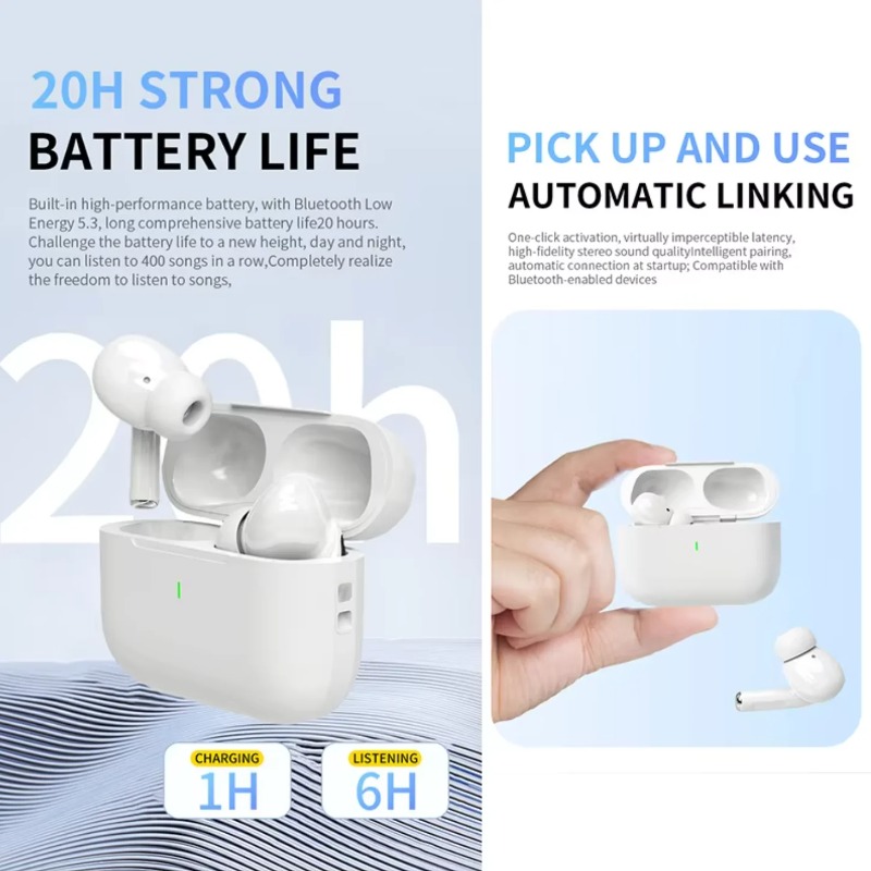 Fones de ouvido Bluetooth A5 T - Tws Earbuds Bluetooth 5.3 avaliação e preço