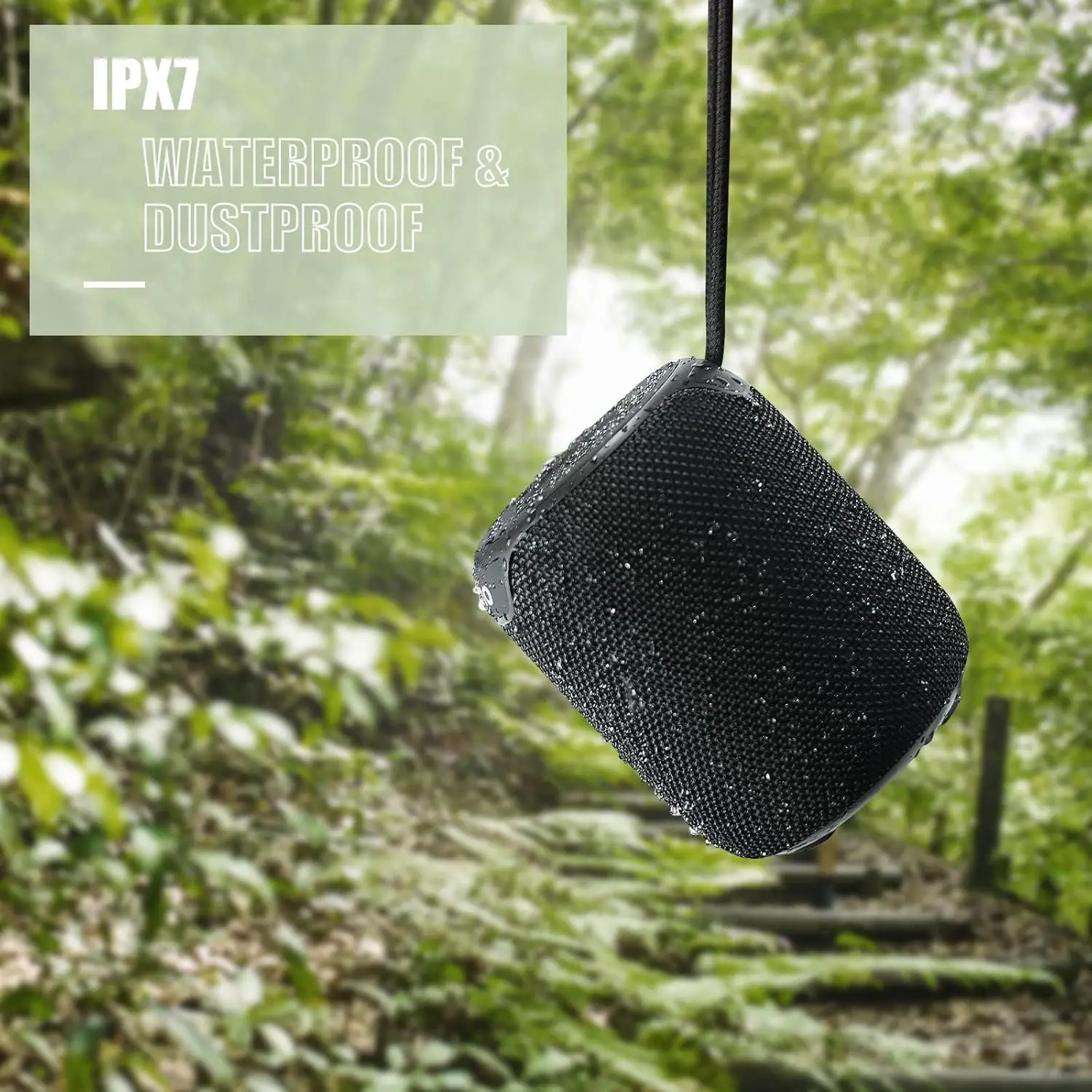 Ortizan-x2 alto-falante blueto - Portable Bluetooth Speaker Waterproof Ipx7 avaliação e preço