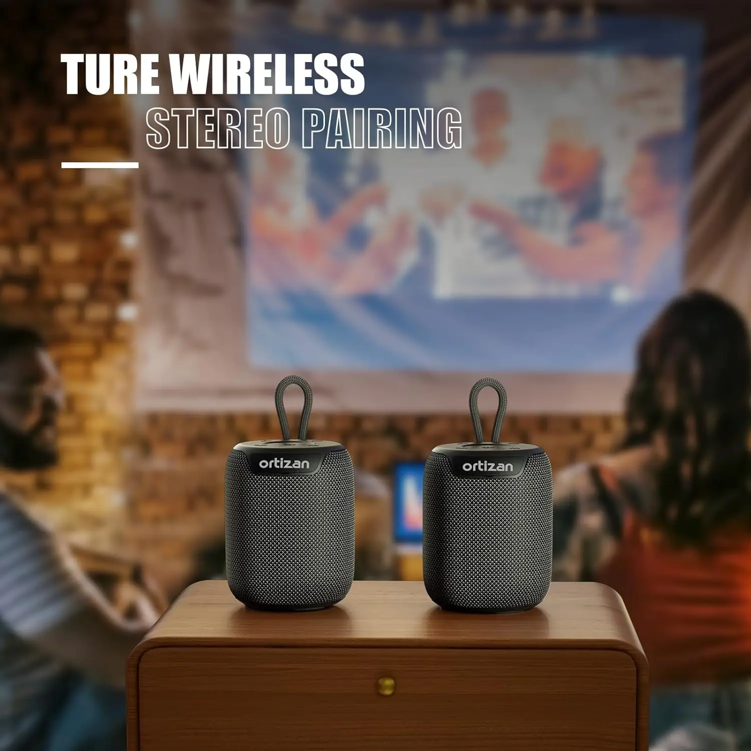 Ortizan-x2 alto-falante blueto - Portable Bluetooth Speaker Waterproof Ipx7 avaliação e preço