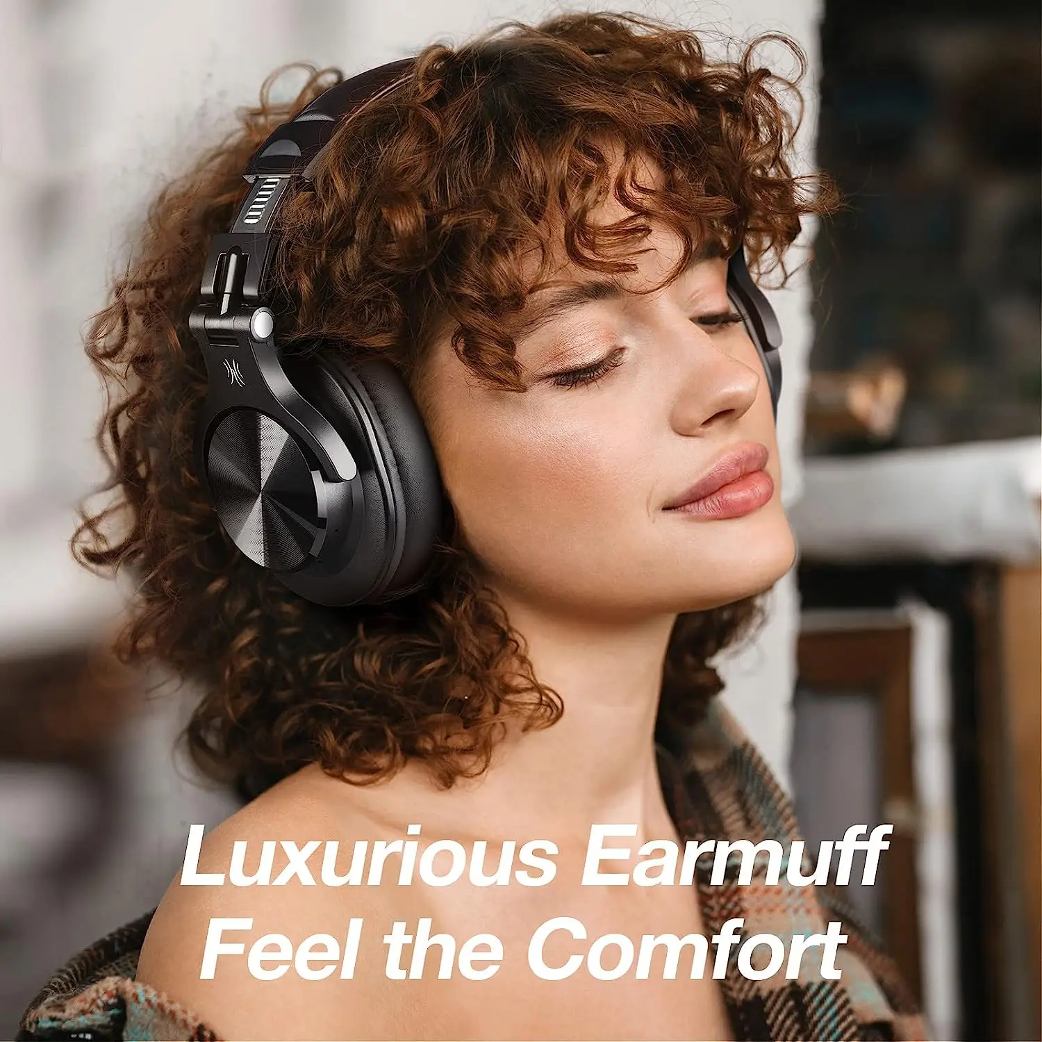 Fones de Ouvido Bluetooth Oneo - Anc Wireless Over Ear Headphones avaliação e preço