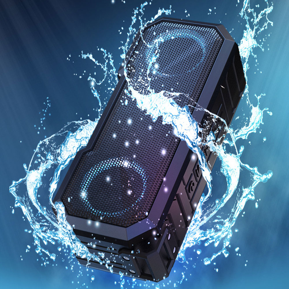 Caixa de Som Bluetooth Portáti - Portable Bluetooth Speaker Waterproof Ipx7 avaliação e preço