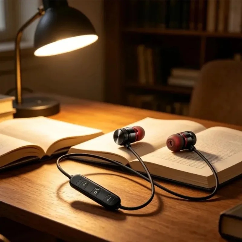1/2/3/4 unidades de fones de o - Magnetic Neckband Sports Earphones avaliação e preço