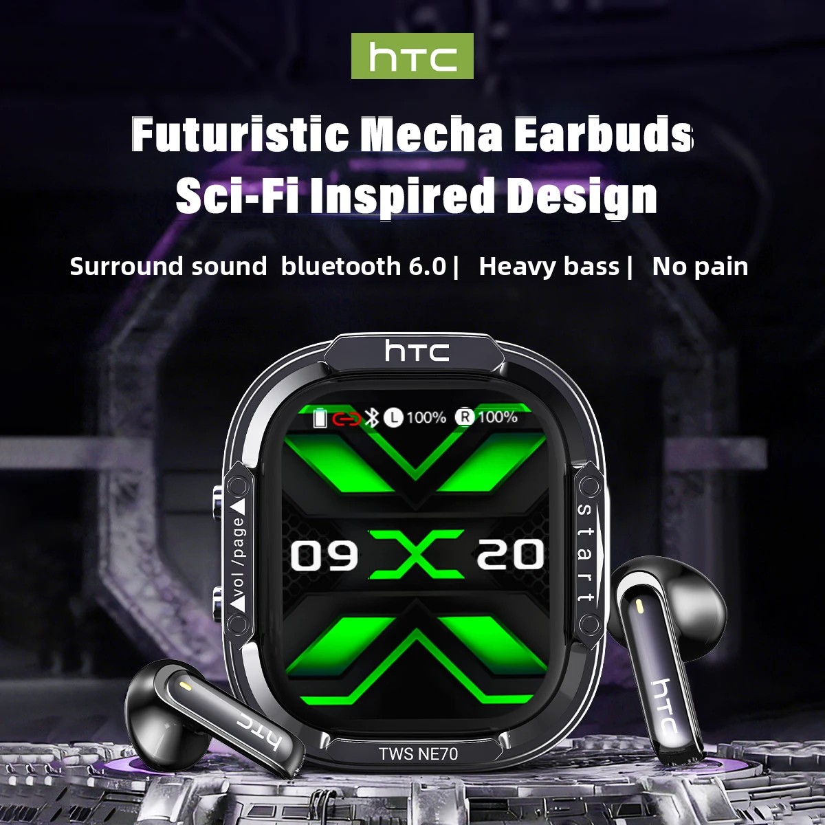 Fones de Ouvido HTC NE70 Bluet - Sleep Mask Headphones Bluetooth avaliação e preço