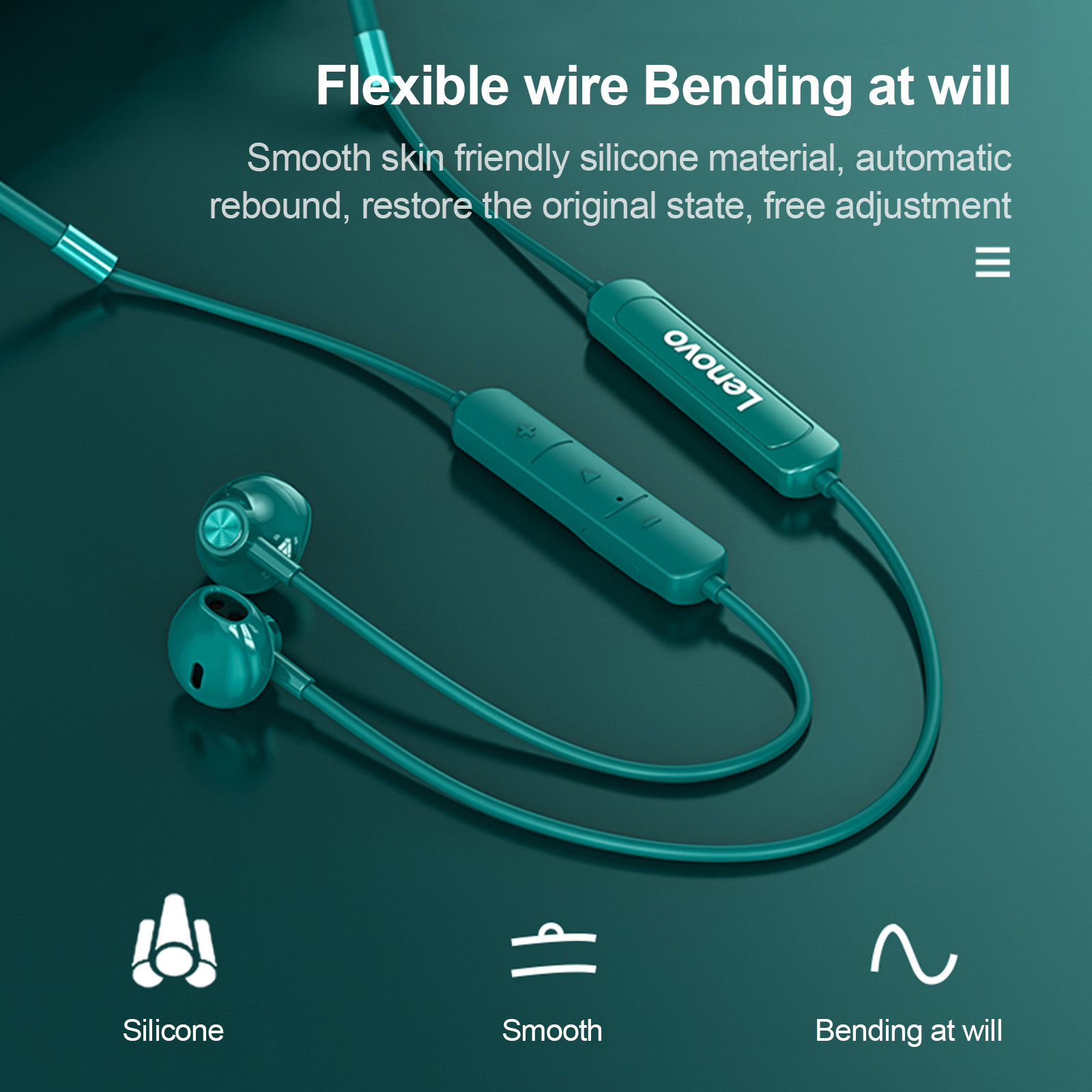 Lenovo-SH1 Fone De Ouvido Chip - Magnetic Neckband Sports Earphones avaliação e preço