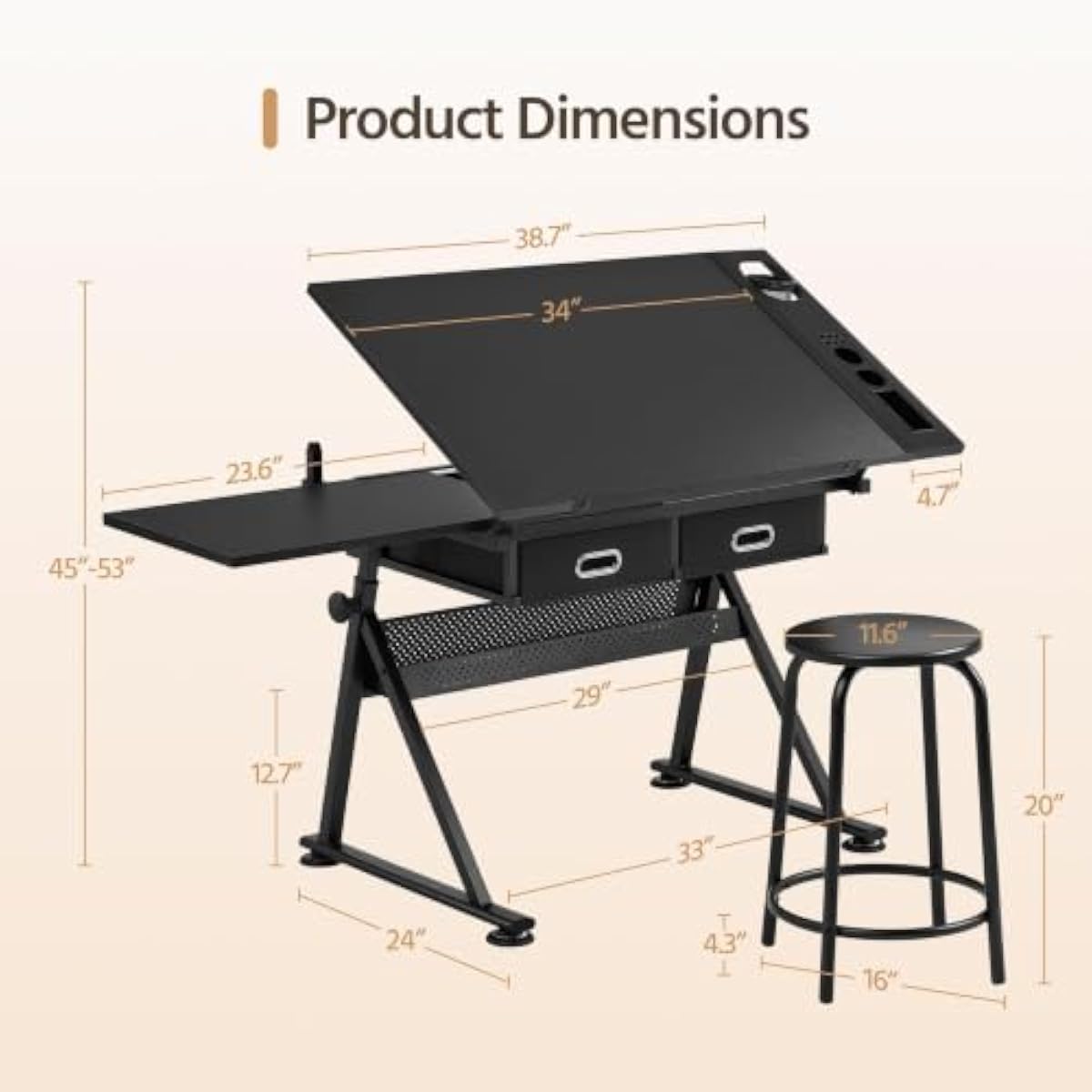 Mesa de Desenho com Superfície - Laptops avaliação e preço