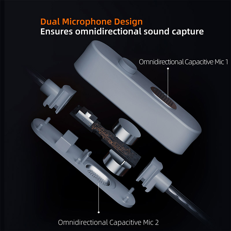 Cabo de fone de ouvido KZ M2 c - Type C Wired Earphones With Mic avaliação e preço