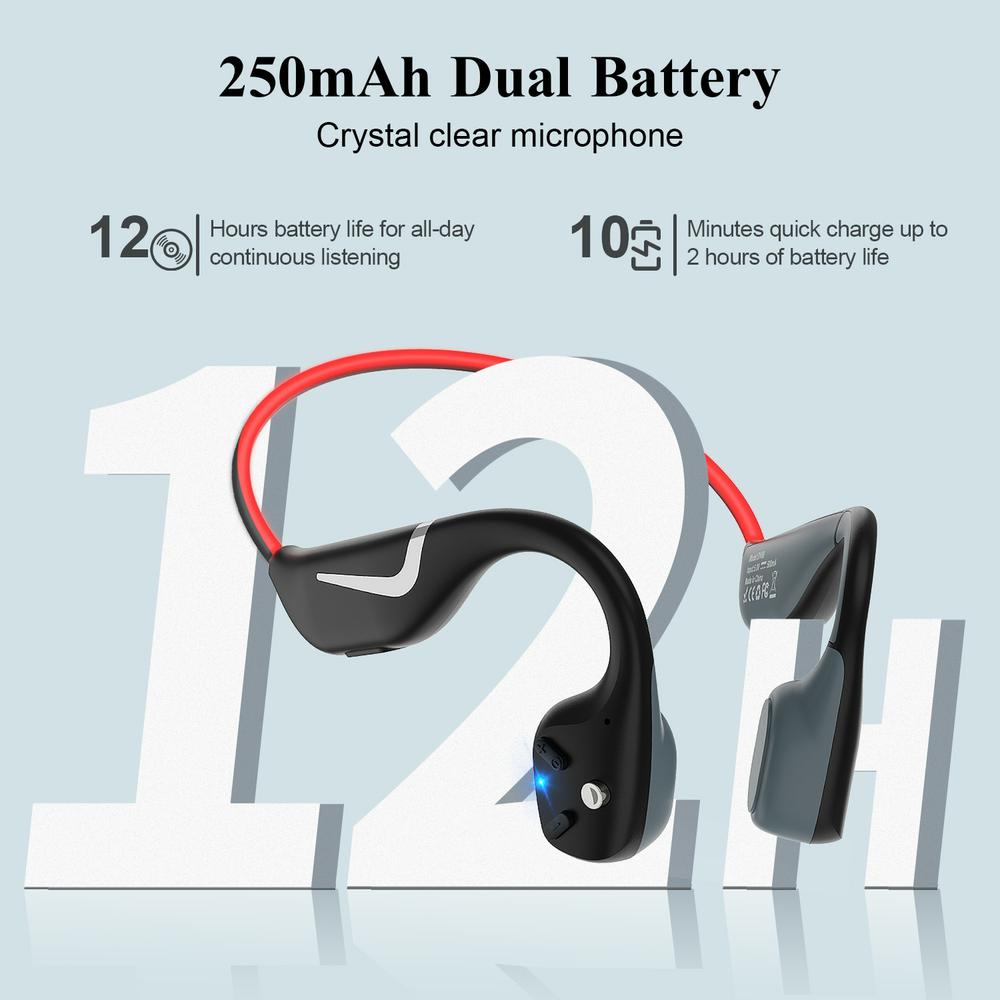 Fones de Ouvido Bluetooth DV68 - Bone Conduction Running Headphones avaliação e preço